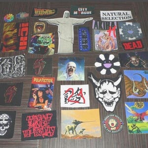 Custom Handmade 28 Patches for jeans