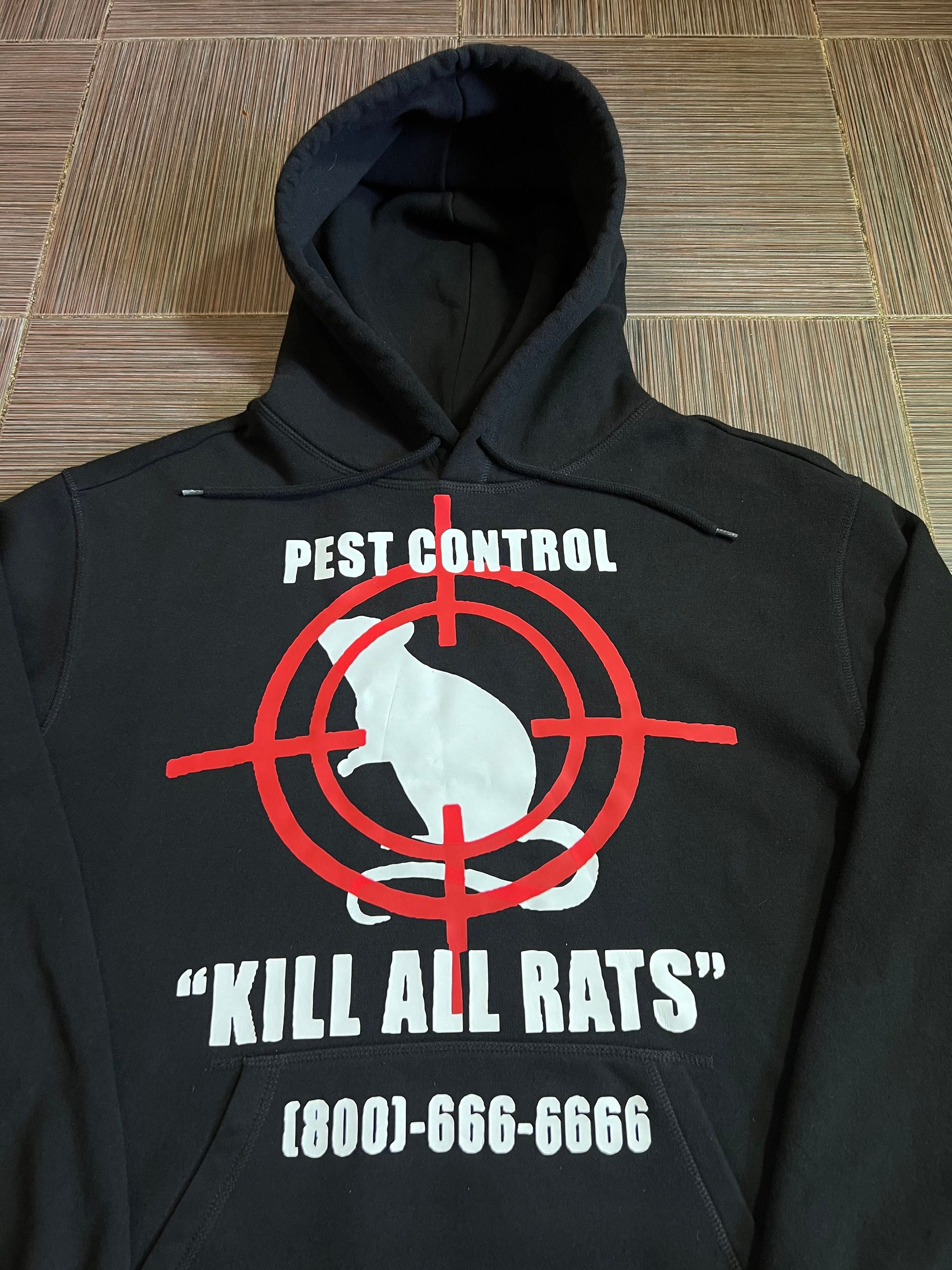 City Morgue Pest Control Hoodie Zillakami Sosmula Kill All Rats Etsy New Zealand