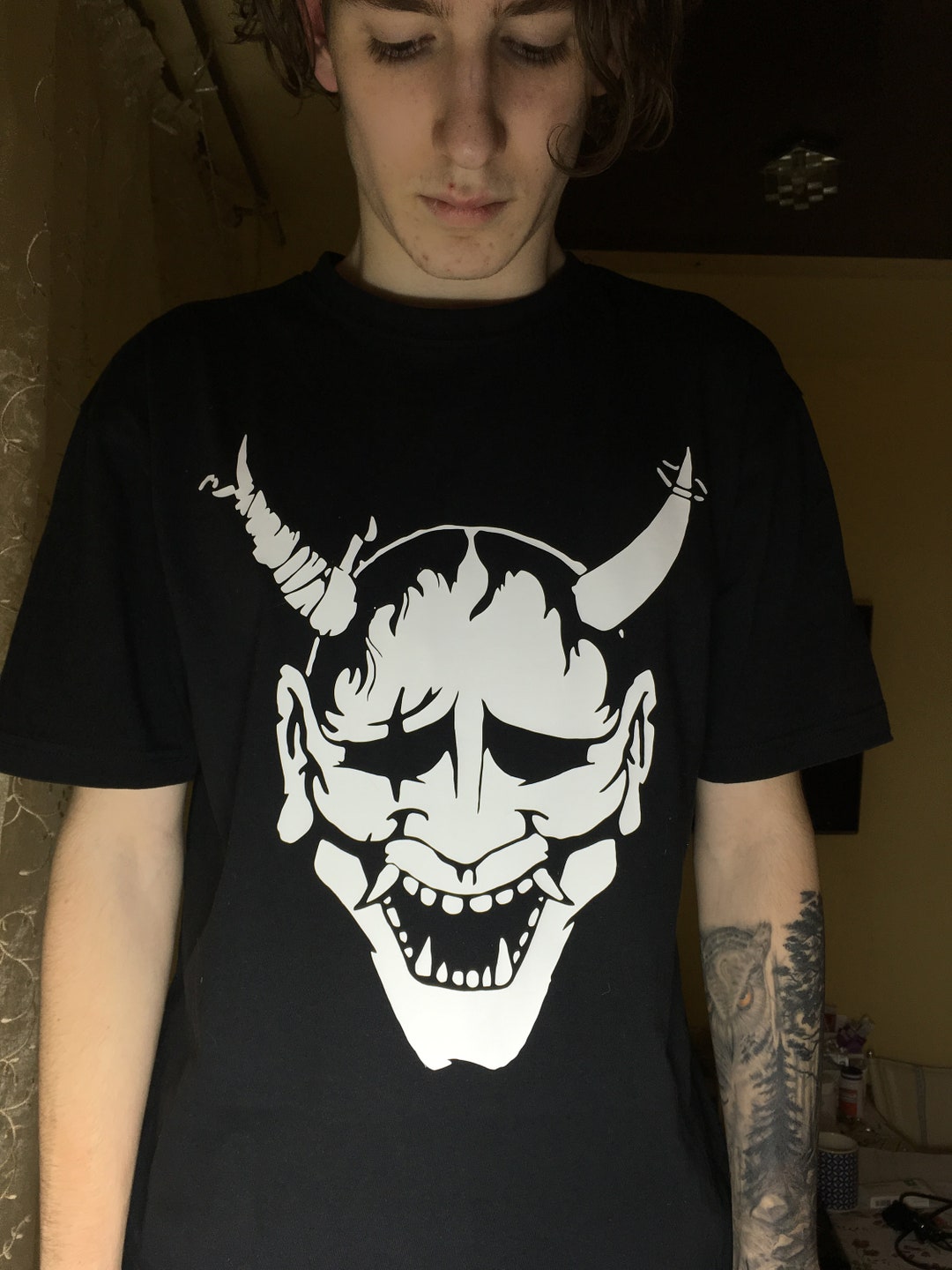 T-shirt Devil Oni Big City Morgue Style Sosmula Godzilla Zillakami