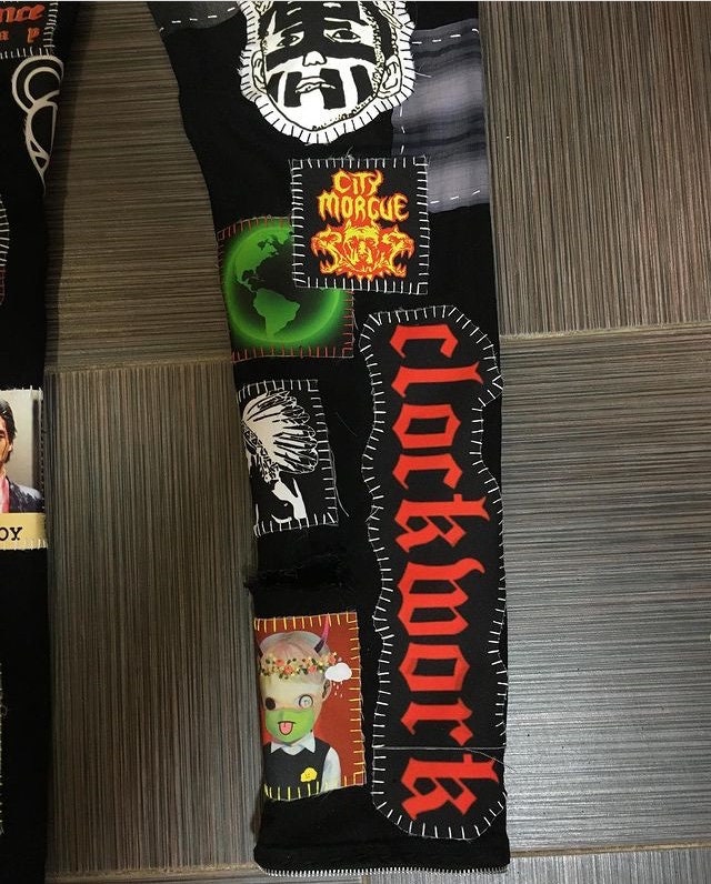 Zillakami Pants Missing Since Handmade Jeans Patchwork FTP