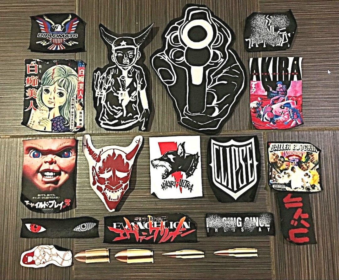 City Morgue / Zillakami 手作りパッチ 20 個 Sosmula M5T 用 - Etsy 日本