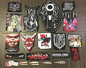 City Morgue / Zillakami Handmade 20 Patches für Sosmula M5T