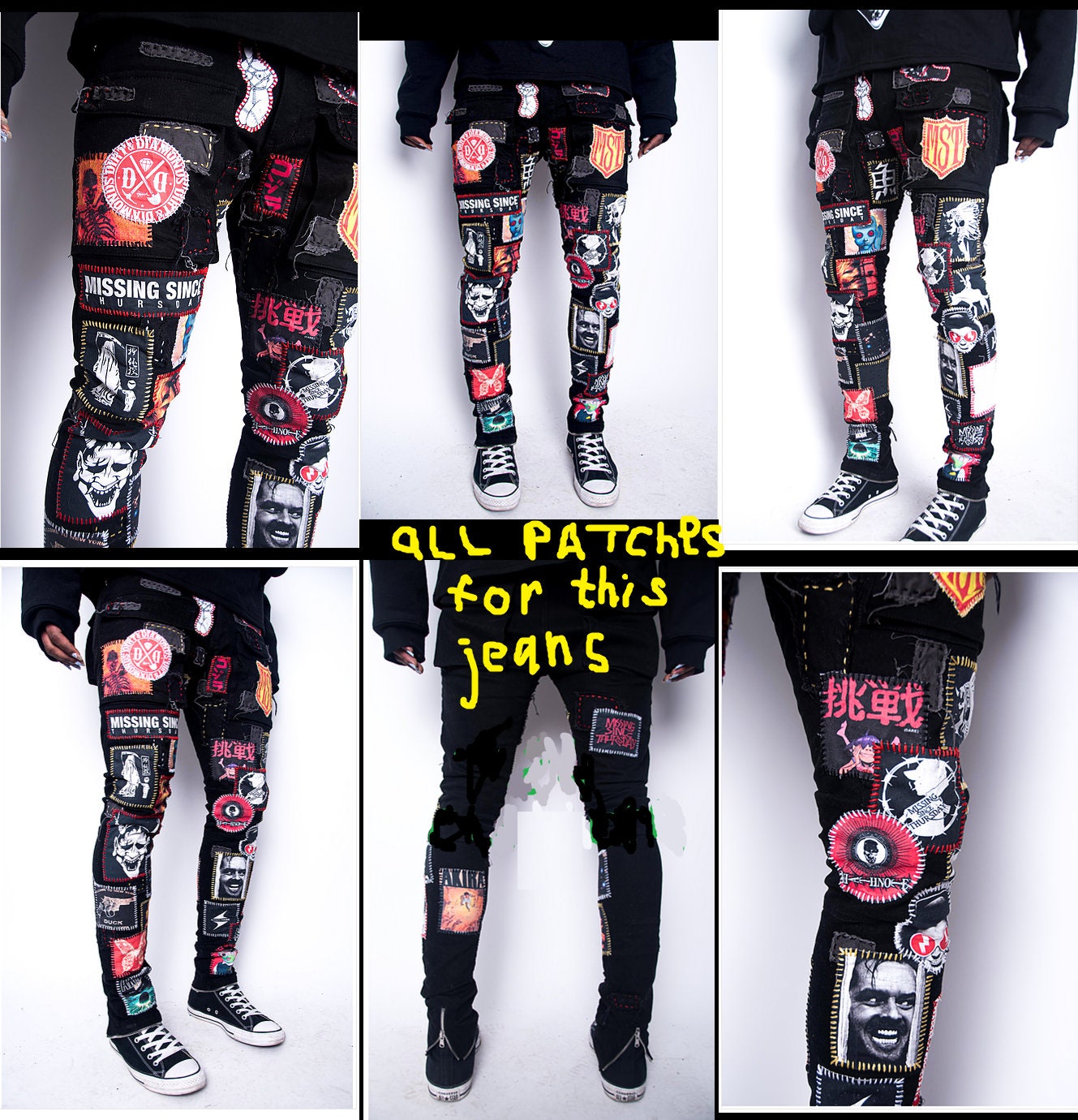 31 Pcs DTG Quality Patches complete 