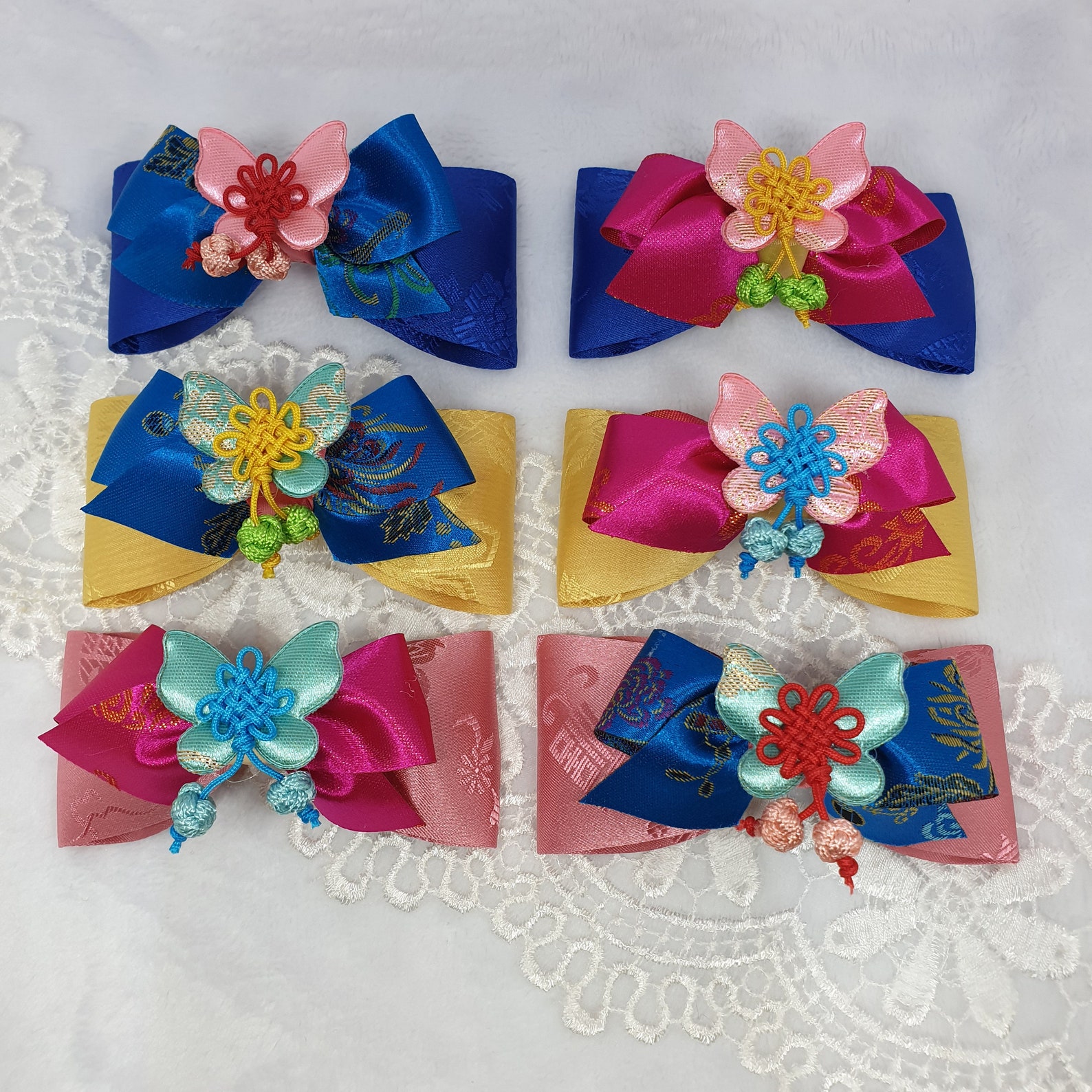 Korean style hanbok headband hair clip Etsy