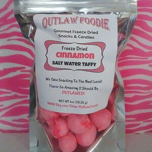 Freeze Dried Cinnamon Salt Water Taffy, Cinnamon Candy, Easter Candy, Easter Gift, Freeze Dried Candy, Mothers Day, Kids Gifts,Birthday Gift