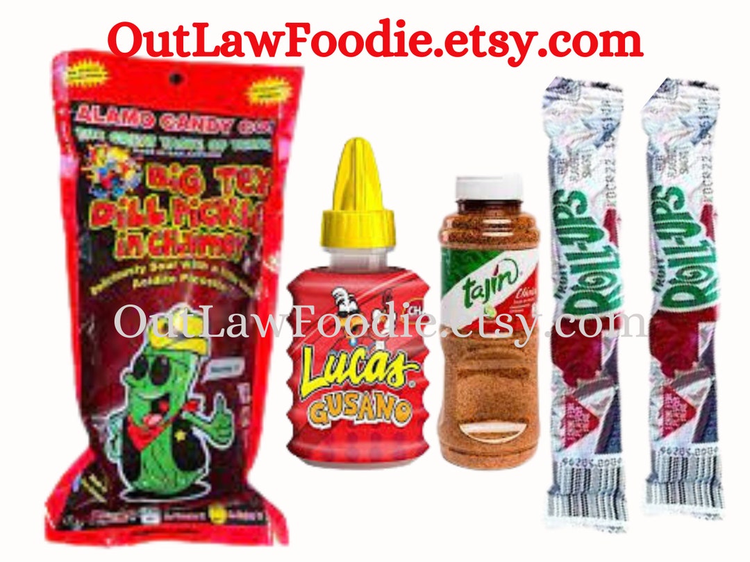 Chamoy Pickle Kit, Tiktok Challenge, Alamo Candy Pickle, Pickle, Sour