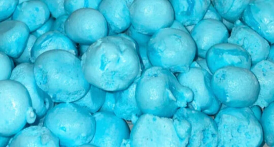 Blue Raspberry Freeze Dried Salt Water Taffy, Candy, Mothers Day Gift ...