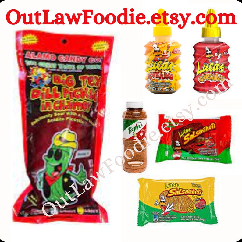 Chamoy Pickle Kit Tiktok Pickle Challenge Mexican Etsy