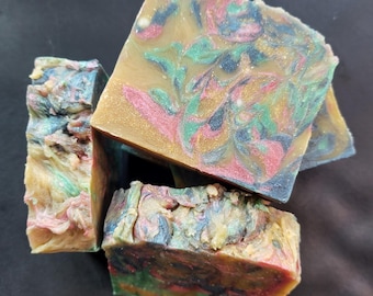 Hemp Oil Soap Handmade Bar, Coastal Natural Soap, Artisan Soap Bar, Spring Summer Skincare, Gentle Cleansing Soap, Self Care Gift