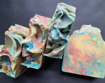 Goat Milk Soap Handmade Bar, Natural Artisan Soap, Gentle Creamy Soap, Spring Summer Skincare, Moisturizing Soap, Self Care Gift