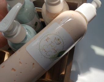 Handcrafted Body Lotion | Lightweight Moisturizer | Spring Summer Skincare | Hydrating Body Lotion | Fresh Scent Body Care | Self Care