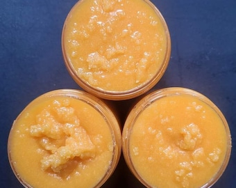 Handcrafted Sugar Scrub | Exfoliating Body Scrub | Spring Summer Skincare | Body Polish | Smooth Skin Routine | Self Care Essential