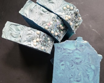 Fresh Clean Handmade Soap, Almond Milk Soap Bar, Unisex Artisan Soap, Natural Gentle Soap, Spring Summer Skincare, Self Care Gift