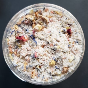TFL Basics Oatmeal Bath Soak | Relaxing Bath Soak | Spring Summer Self Care | Handcrafted Bath Soak | Spa Bath | Floral Fresh Scent | Gift
