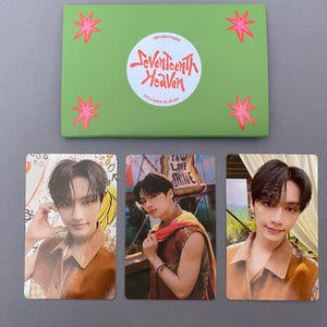 seventeen official photocard Joon