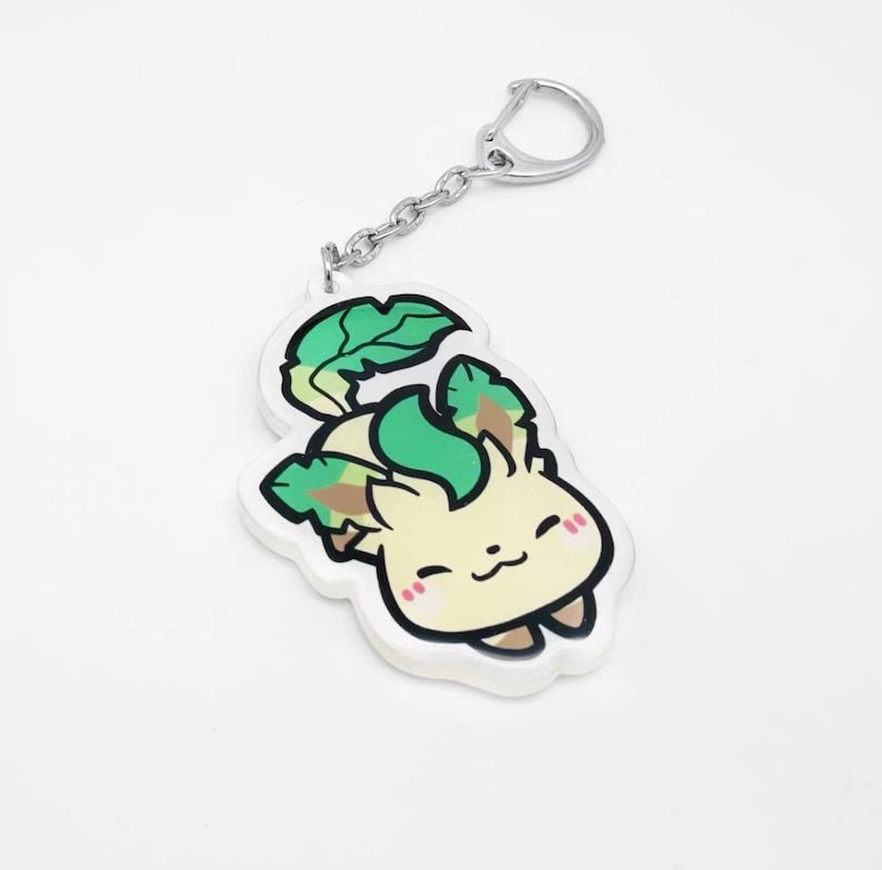 Keychain Pok\u00e9mon Eeveelution Eevee Espeon Umbreon Leafeon Sylveon Vaporeon Flareon Jolteon Glaceon Transparent Acrylic