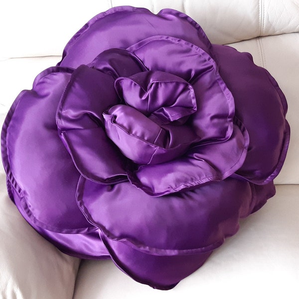 Flower Shaped Pillow Etsy