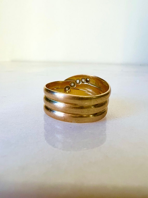Antique Victorian Snake Diamond Ring | 18ct 18k S… - image 8