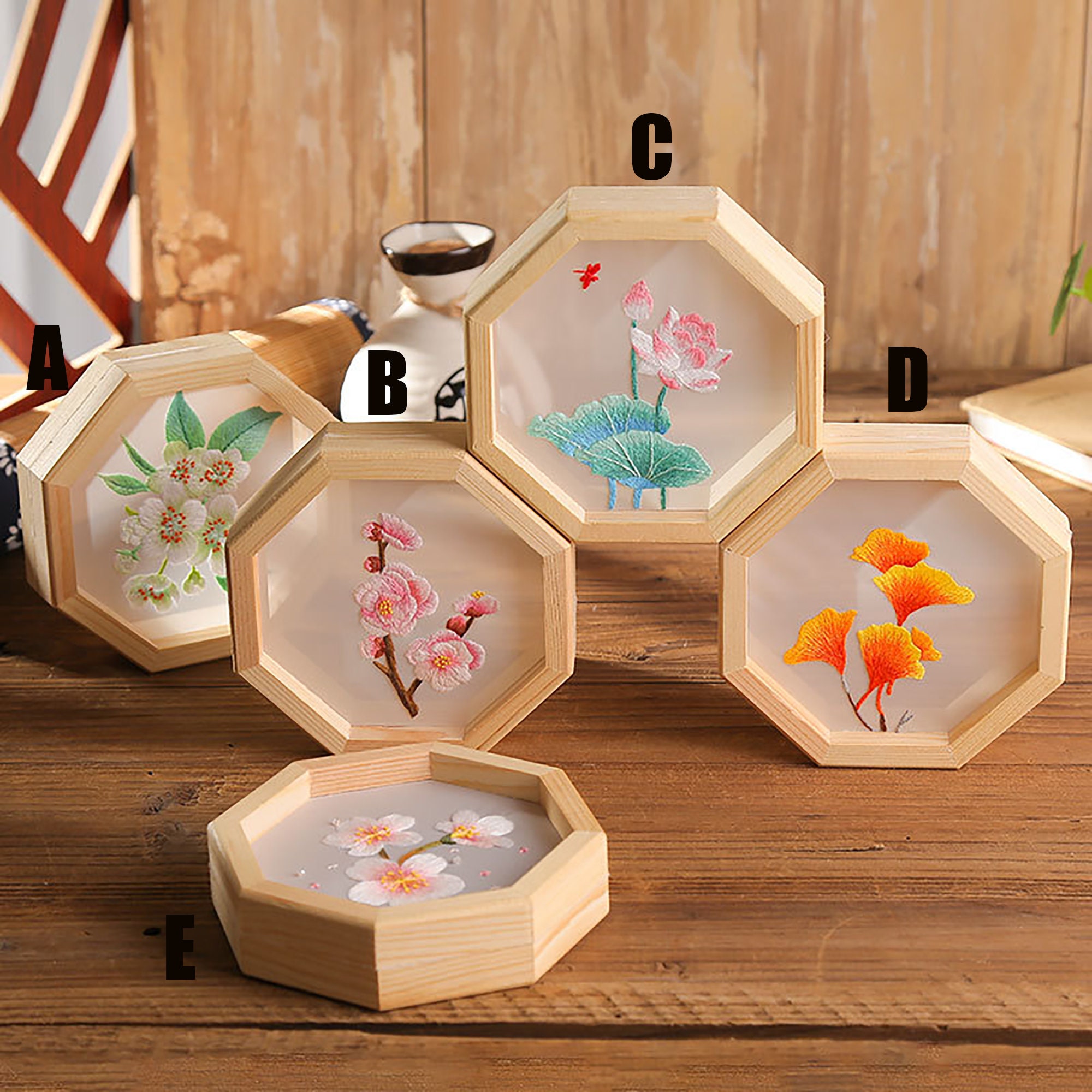 Chinese Style Transparent Embroidery Kit with Punch Needle and Etsy