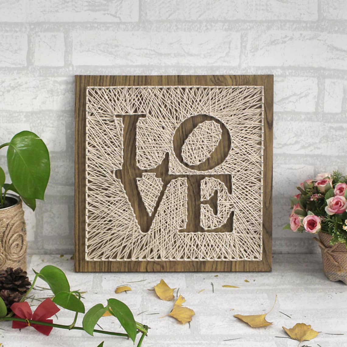 LOVE String Art Kit DIY Kit Adult Crafts Teen Crafts DIY Etsy