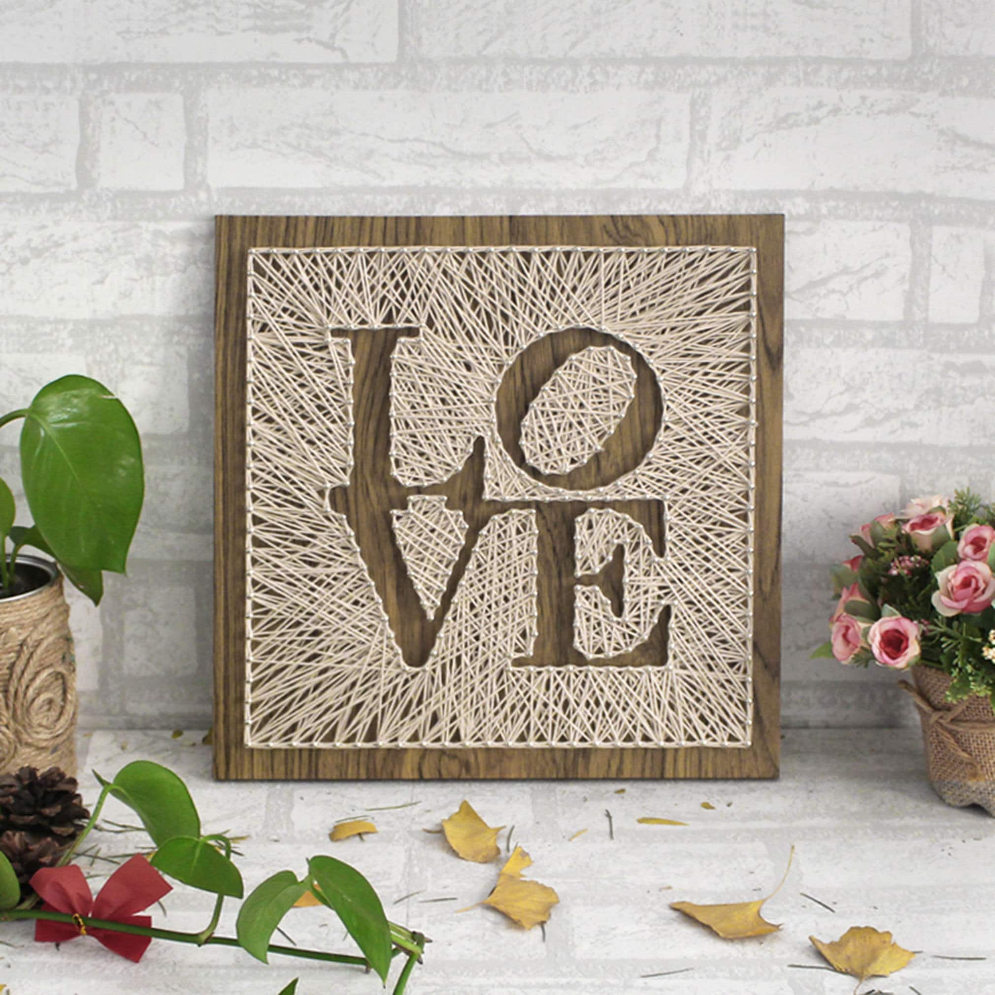 LOVE String Art Kit DIY Kit Adult Crafts Teen Crafts DIY Etsy