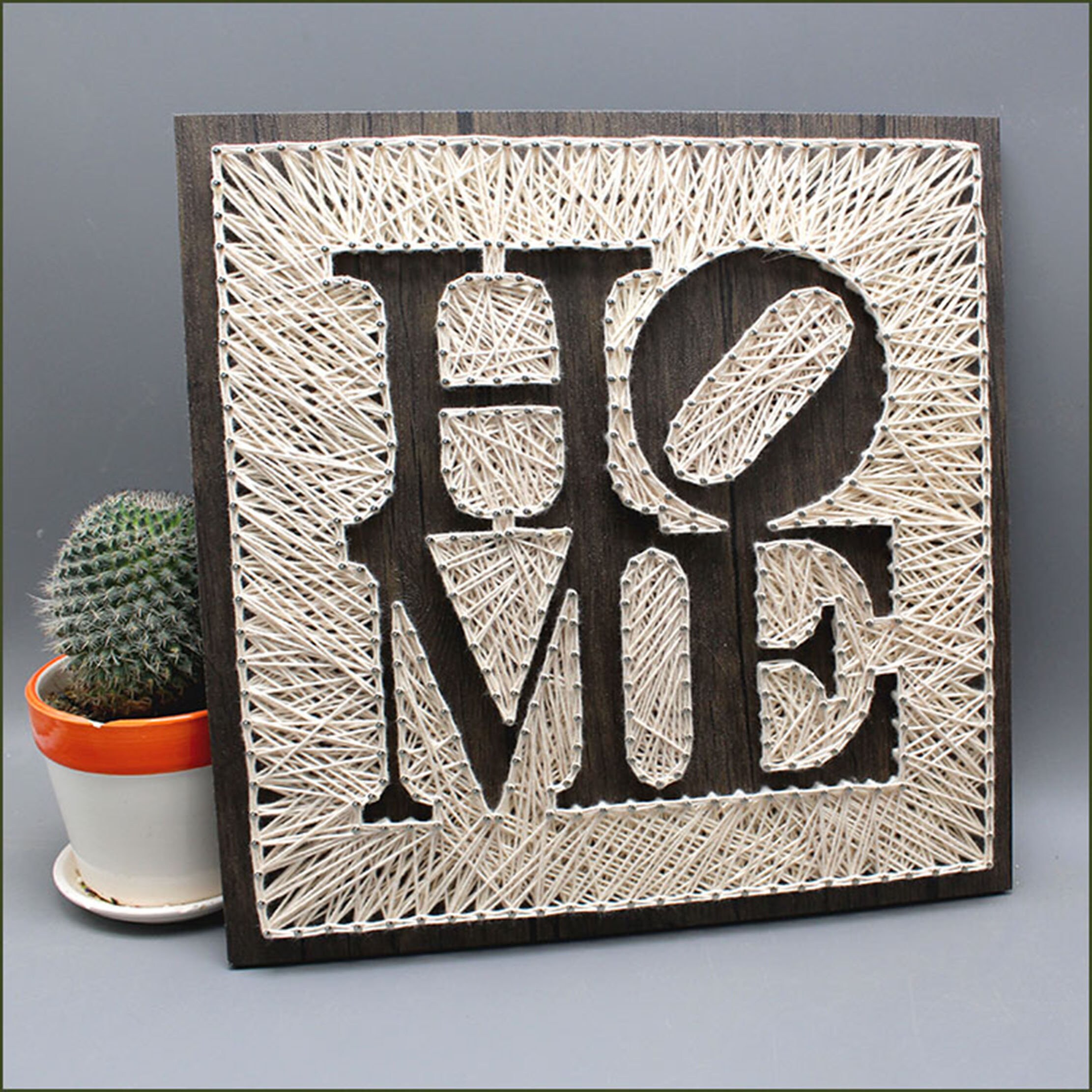 HOME String Art Kit DIY Kit Adult Crafts Teen Crafts DIY Etsy
