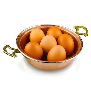 Copper Egg Poacher and Escargot Pan - Handcrafted Pure Copper Design for Perfect Poached Eggs and Escargot Dishes
