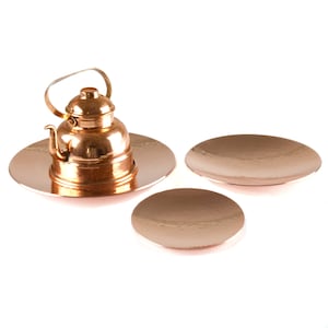 Versatile Copper Miniature Bowl - Dollhouse Decor, Jewelry Dish, Office Organizer - Handcrafted Copper Trinket Dish