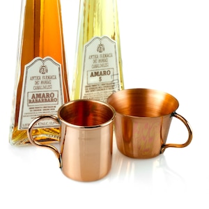 Handcrafted Copper Shot Mug - Unique Miniature Cocktail Cup for Home Bar Decor - Copper Mini Mug