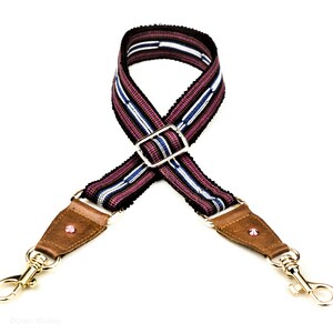 Designer Crossbody Bag Strap. Personalize Your Bag With Handwoven Multicolor Bag Strap. Webbing Woven Strap.