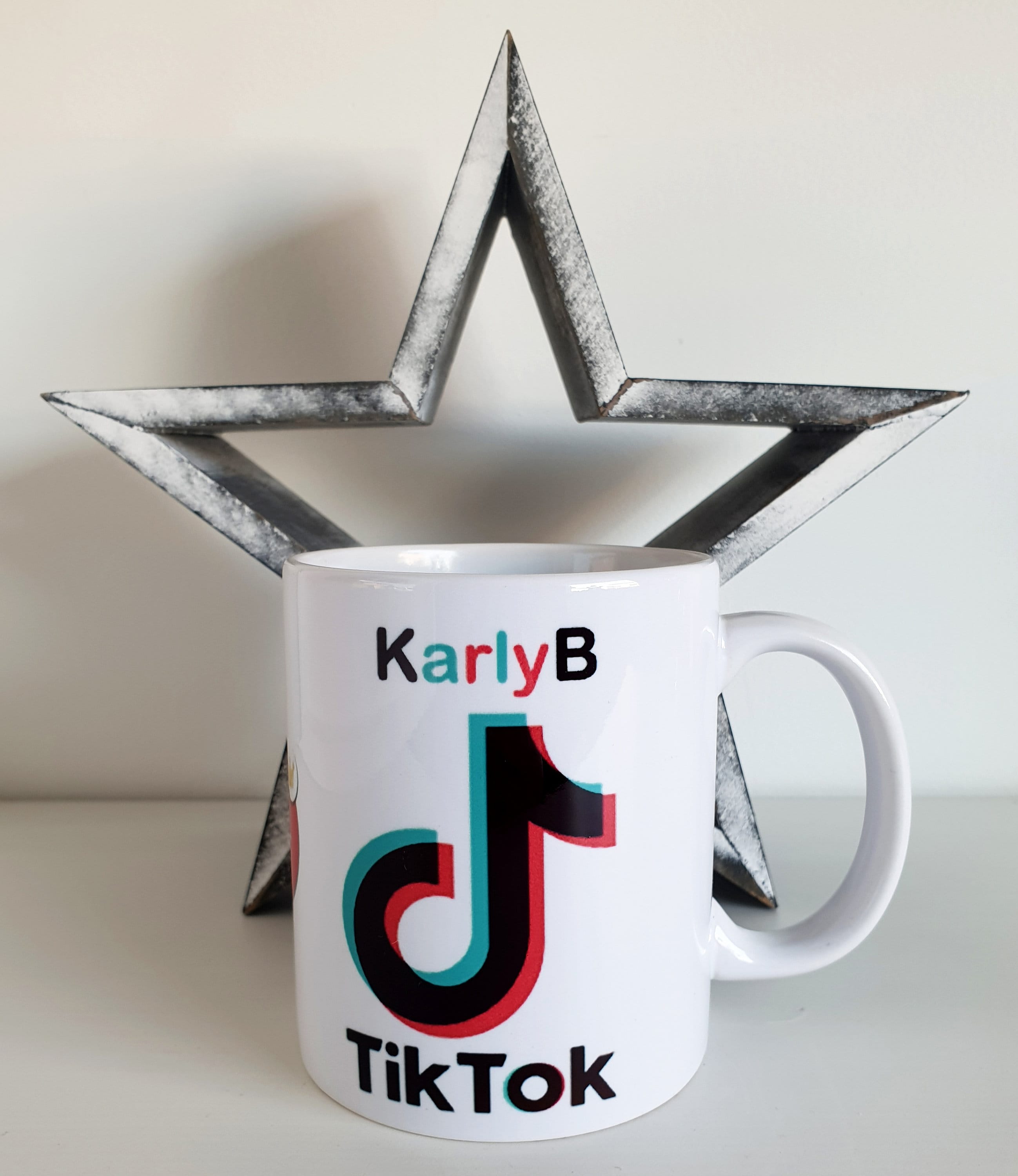 Personalised TIK TOK MUG Ideal Gift or Birthday Gift. Boys Etsy