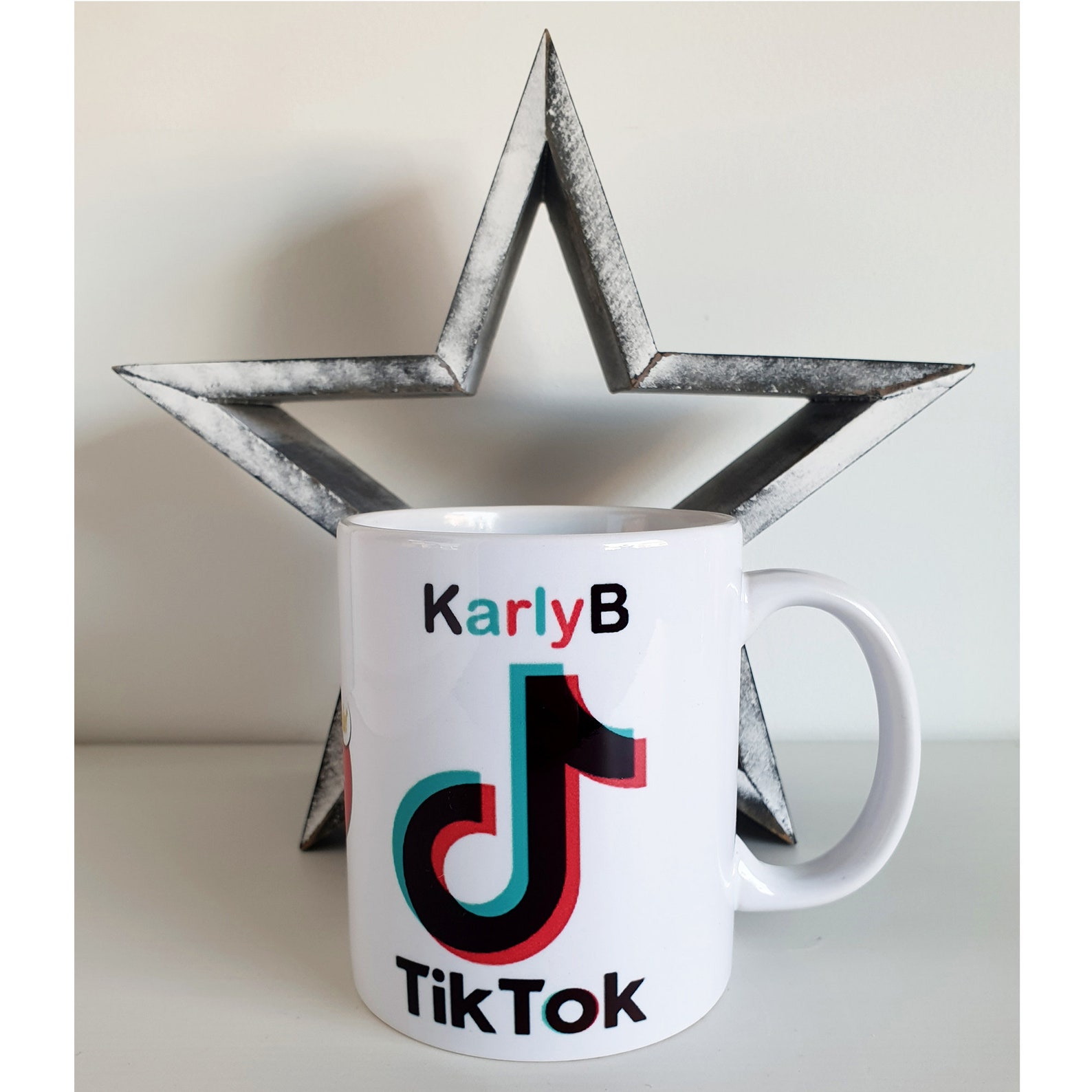 Personalised TIK TOK MUG Ideal Gift or Birthday Gift. Boys Etsy