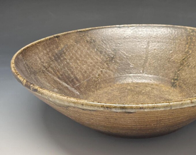 Wood Fired Salt Glazed Stoneware Platter
