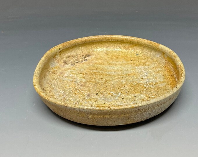 Wood Fired Salt Glazed Stoneware Soap Dish