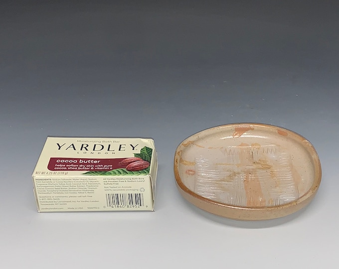 Wood Fired Salt Glazed Soap Dish