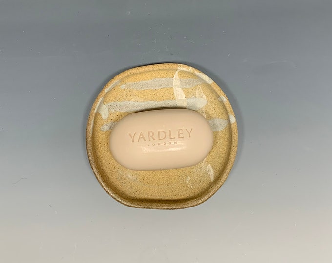 Wood Fired Salt Glazed Soap Dish