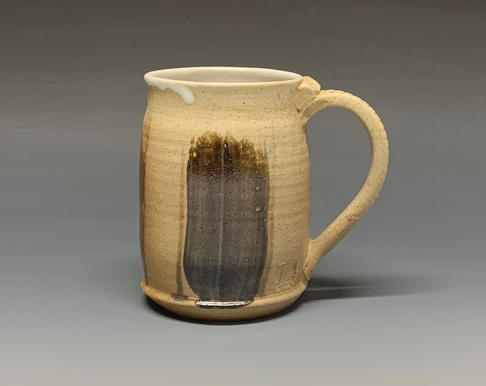 Plymouth Speedway Slip Decorated Stoneware Mug