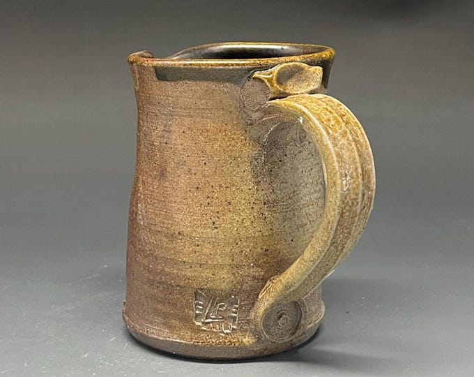 Wood Fired Salt Glazed Stoneware Creamer