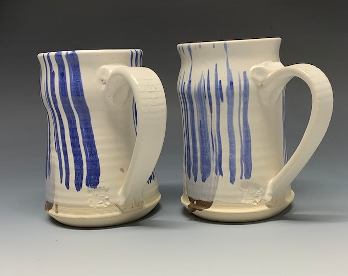 Pair of Stoneware Mugs