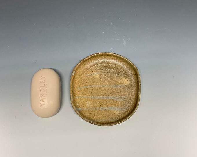 Soap Dish, Wood Fired, Salt Glazed