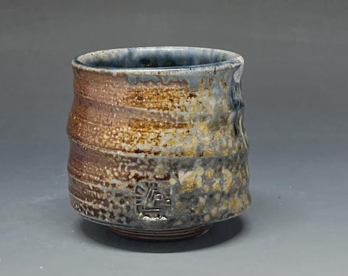 Wood Fired Salt Glazed Stoneware Whiskey Sipper