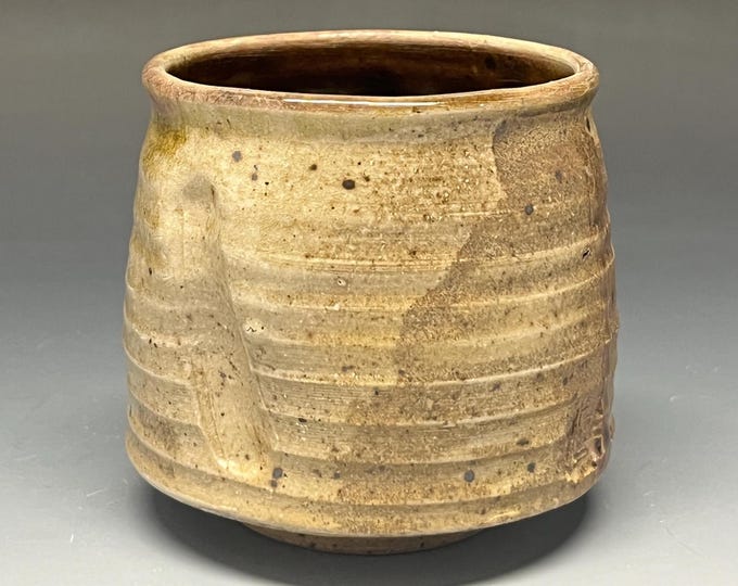 Wood Fired Salt Glazed Tea Bowl