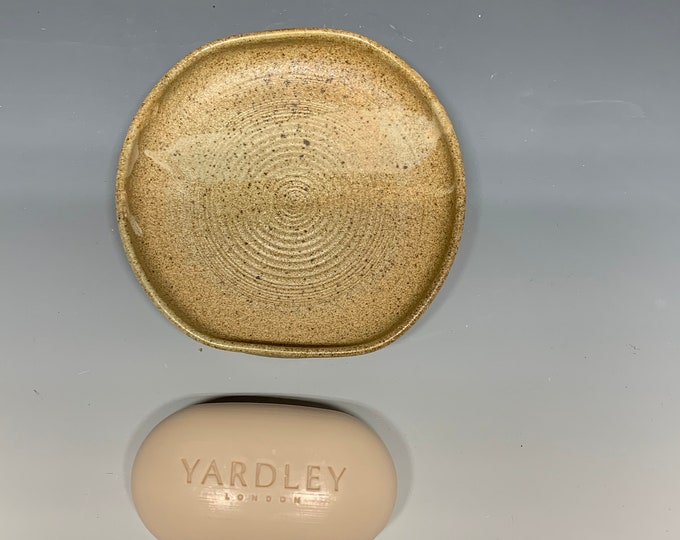 Wood Fired Salt Glazed Soap Dish