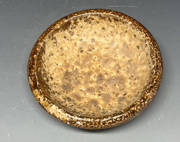 Wood Fired Salt Glazed Stoneware Tea Caddy