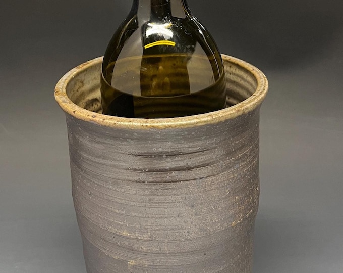 Wood Fired Salt Glazed Stoneware Wine Chiller