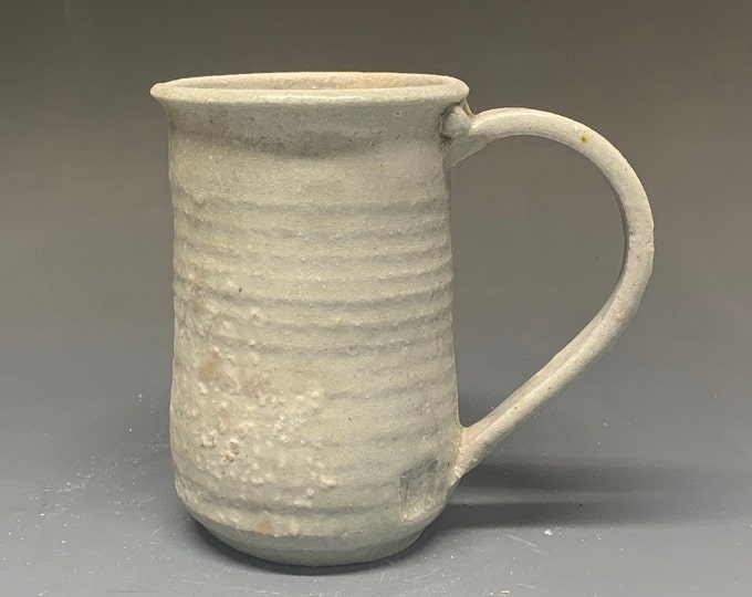 University of Notre Dame Kiln, Wood Fired, Soda Glazed Mug with Pennsylvania Handle