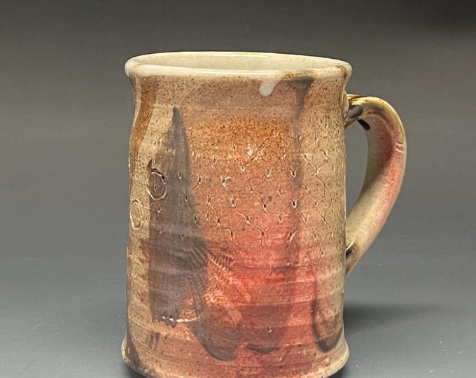 Wood Fired Salt Glazed Stoneware Mug