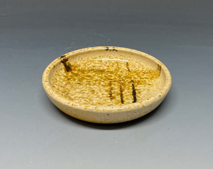 Wheel Thrown Wood Fired Salt Glazed Stoneware Tea Caddy