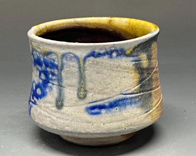 Wood Fired Salt Glazed Stoneware Whiskey Sipper