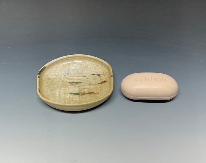 Wood Fired Salt Glazed Stoneware Soap Dish
